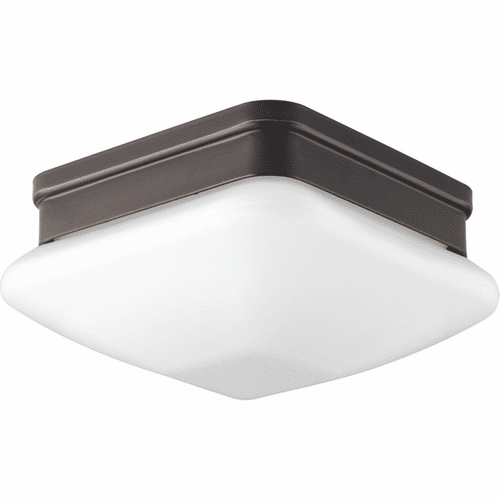 Progress Appeal Collection 1-LT 7-1/2" Flush Mount - Antique Bronze - P3991-20