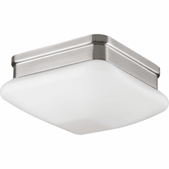 Progress Appeal Collection 1-LT 7-1/2" Flush Mount - Brushed Nickel - P3991-09 Progress Appeal Collection 1-LT 7-1/2" Flush Mount - Brushed Nickel - P3991-09