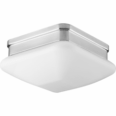 Progress Appeal Collection 1-LT 7-1/2" Flush Mount - Polished Chrome - P3991-15 Progress Appeal Collection 1-LT 7-1/2" Flush Mount - Polished Chrome - P3991-15