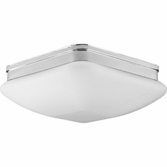 Progress Appeal Collection 3-LT 13" Flush Mount - Polished Chrome - P3992-15 Progress Appeal Collection 3-LT 13" Flush Mount - Polished Chrome - P3992-15