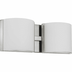 Progress Arch 2-Light 10W LED Bath Vanity - Brushed Nickel - P300290-009-30
