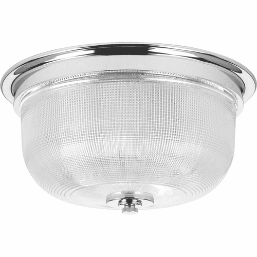 Progress Archie 2-LT 12-3/8" Close-to-Ceiling - Polished Chrome - P3740-15