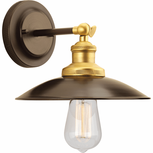 Progress Archives 1-LT Adjustable Swivel Wall Sconce - Antique Bronze - P7156-20
