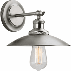 Progress Archives 1-LT Adjustable Swivel Wall Sconce - Antique Nickel - P7156-81 Progress Archives 1-LT Adjustable Swivel Wall Sconce - Antique Nickel - P7156-81