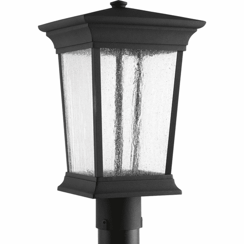Progress Arrive 1-LT Outdoor LED Wall Post Lantern - Black - P6427-3130K9
