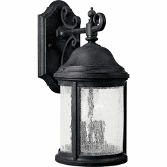 Progress Ashmore 2-LT Outdoor Wall Lantern - Textured Black - P5649-31