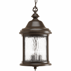 Progress Ashmore 3-LT Outdoor Hanging Lantern - Antique Bronze - P5550-20