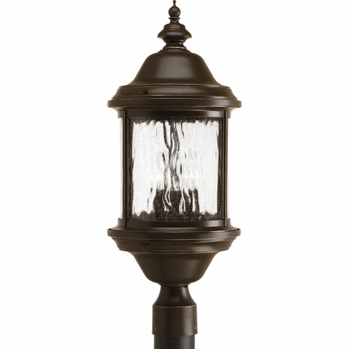 Progress Ashmore 3-LT Outdoor Post Lantern - Antique Bronze - P5450-20