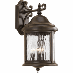 Progress Ashmore 3-LT Outdoor Wall Lantern - Antique Bronze - P5650-20