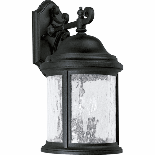 Progress Ashmore 3-LT Outdoor Wall Lantern - Textured Black - P5650-31