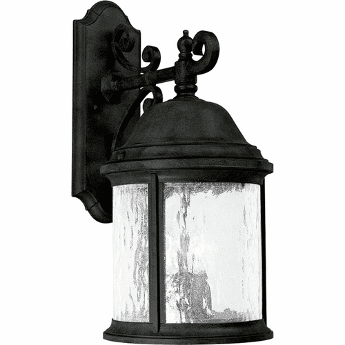 Progress Ashmore 3-LT Outdoor Wall Lantern - Textured Black - P5651-31