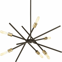 Progress Astra Collection 6-LT Chandelier - Antique Bronze - P400108-020