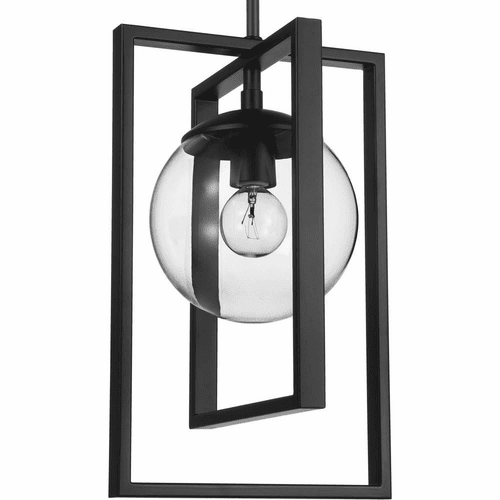 Progress Atwell 1-Light 60W Pendant - Black - P500283-031