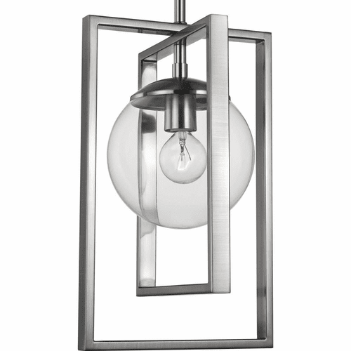 Progress Atwell 1-Light 60W Pendant - Brushed Nickel - P500283-009