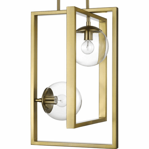 Progress Atwell 2-Light 60W Pendant - Brushed Bronze - P500284-109