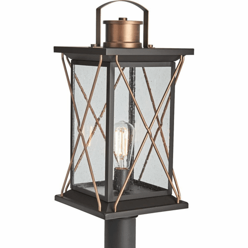 Progress Barlowe 1-Light 100W Post Lantern - Antique Bronze - P540068-020