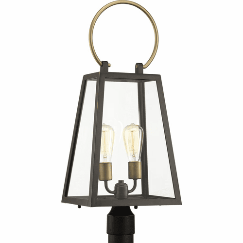 Progress Barnett Collection Outdoor Post Lantern - Antique Bronze - P540028-020