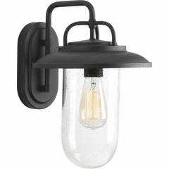 Progress Beaufort 1-LT Outdoor Medium Wall Lantern - Black - P560050-031