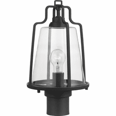 Progress Benton Harbor 1-Light 100W Post Lantern - Black - P540065-031