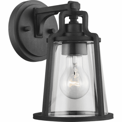 Progress Benton Harbor 1-Light 100W Wall Lantern - Black - P560177-031
