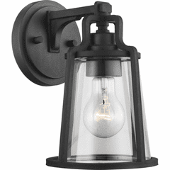 Progress Benton Harbor 1-Light 100W Wall Lantern - Black - P560177-031