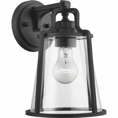 Progress Benton Harbor 1-Light 100W Wall Lantern - Black - P560178-031