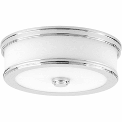 Progress Bezel Collection 10" LED Flush Mount - Polished Chrome - P350085-015-30