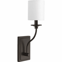 Progress Bonita Collection 1-LT Wall Sconce - Antique Bronze - P710018-020