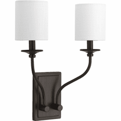 Progress Bonita Collection 2-LT Wall Sconce - Antique Bronze - P710019-020