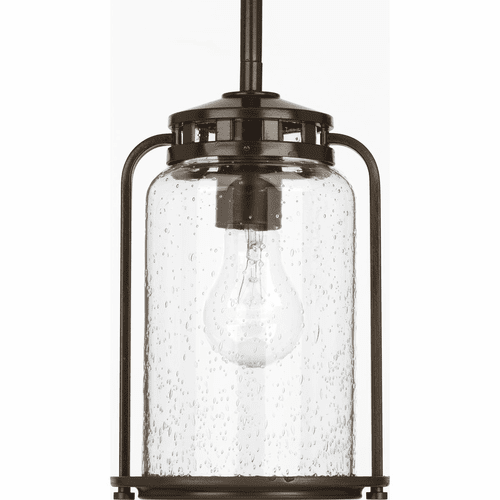 Progress Botta 1-LT Outdoor Small Hanging Lantern - Antique Bronze - P5560-20