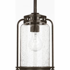 Progress Botta 1-LT Outdoor Small Hanging Lantern - Antique Bronze - P5560-20