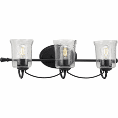 Progress Bowman 3-Light 60W Bath Vanity - Black - P300255-031
