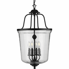 Progress Bowman 4-Light 60W Foyer Light - Black - P500207-031