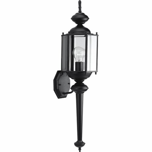 Progress BrassGUARD 1-LT Outdoor Wall Lantern - Black - P5831-31