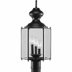 Progress BrassGUARD 3-LT Outdoor Post Lantern - Black - P5432-31 Progress BrassGUARD 3-LT Outdoor Post Lantern - Black - P5432-31