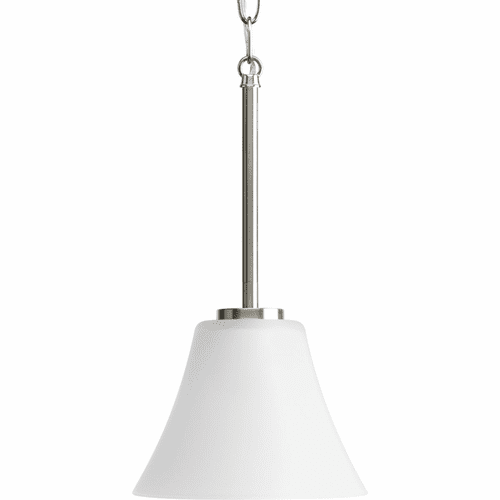 Progress Bravo Collection 1-LT Mini-Pendant - Brushed Nickel - P5300-09