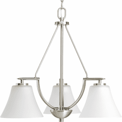 Progress Bravo Collection 3-LT Chandelier - Brushed Nickel - P4621-09