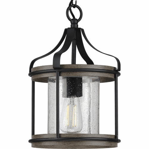 Progress Brenham 1-Light 100W Pendant - Black - P500234-031