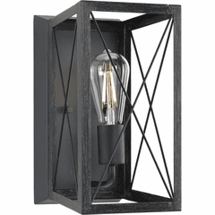 Progress Briarwood 1-LT Wall Sconce - Textured Black - P710012-031 Progress Briarwood 1-LT Wall Sconce - Textured Black - P710012-031