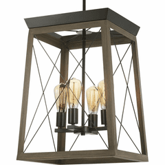 Progress Briarwood Collection 4-LT Foyer - Antique Bronze - P500178-020