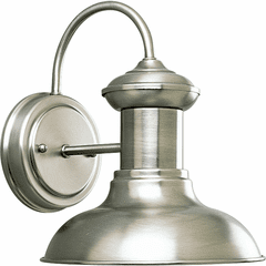 Progress Brookside 1-LT Outdoor Small Wall Lantern - Antique Nickel - P5721-81