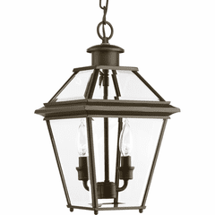 Progress Burlington 2-LT Outdoor Hanging Lantern - Antique Bronze - P6537-20