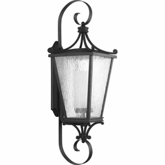 Progress Cadence 1-Light 100W Wall Lantern - Black - P6629-31MD