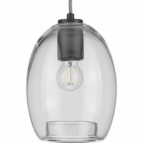 Progress Caisson 1-Light 60W Mini-Pendant - Graphite - P500159-143
