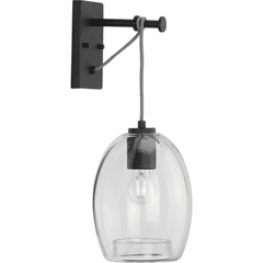 Progress Caisson 1-Light 60W Wall Bracket - Graphite - P300215-143
