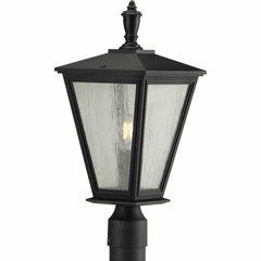 Progress Cardiff 1-Light 75W Post Lantern - Black - P540039-031