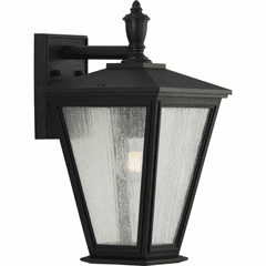 Progress Cardiff 1-Light 75W Wall Lantern - Black - P560167-031
