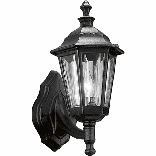 Progress Cast Lantern 1-LT Outdoor Wall Lantern - Black - P5826-31