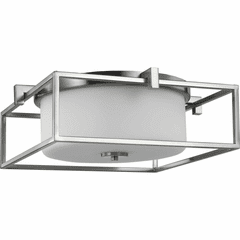 Progress Chadwick 2-Light 60W Flush Mount - Brushed Nickel - P350171-009