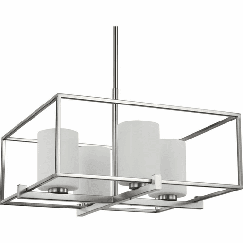 Progress Chadwick 4-Light 100W Chandelier - Brushed Nickel - P400226-009